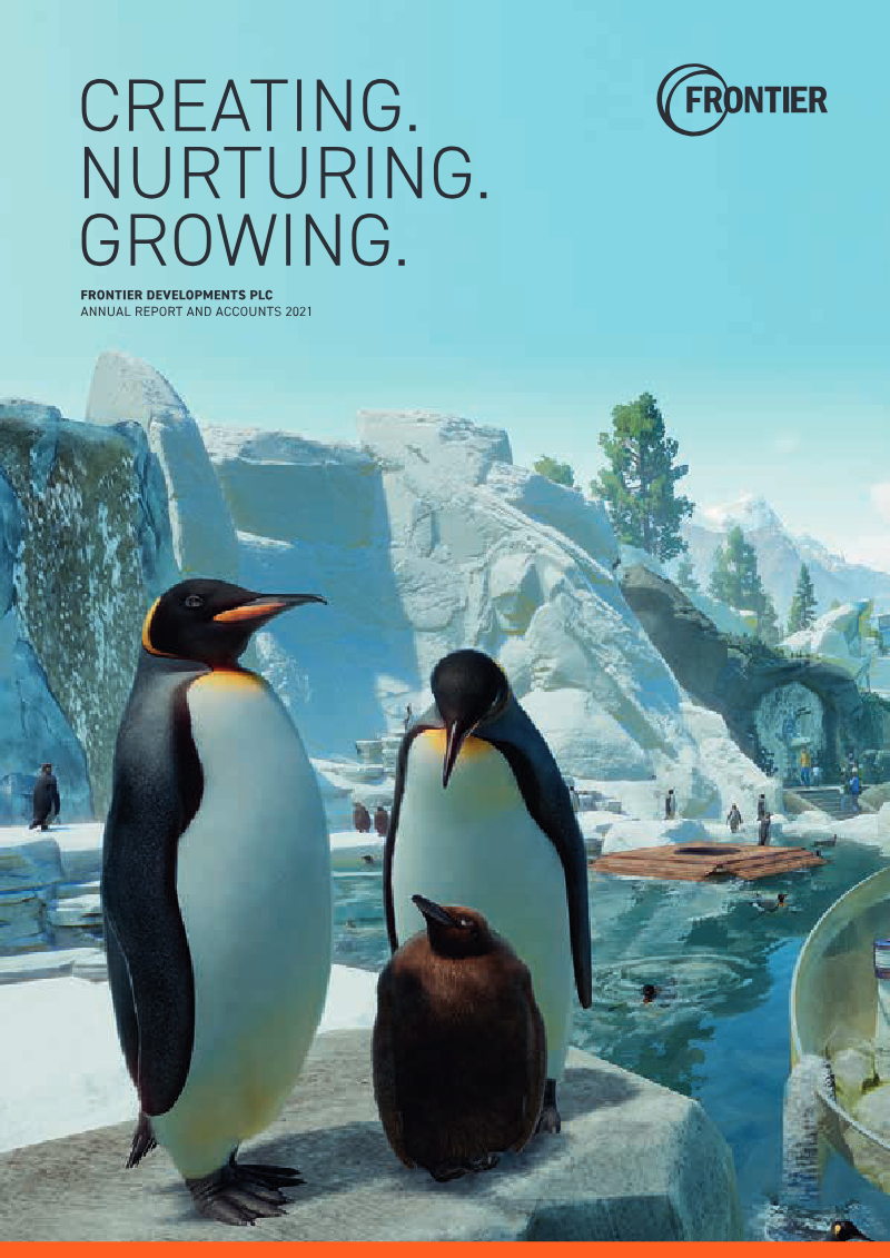 Cover of Annual Report and Accounts 2021