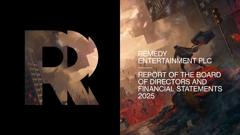 Cover of Report of the Board of Directors and Financial Statements 2025: Remedy Entertainment