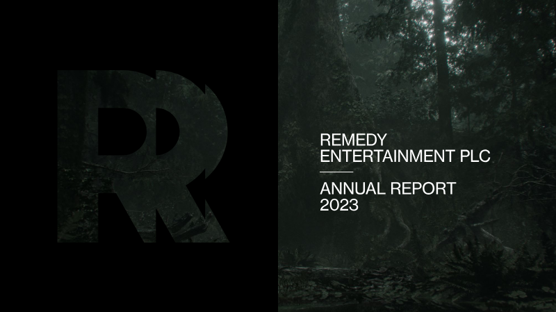 Cover of Remedy Entertainment Annual Report 2023