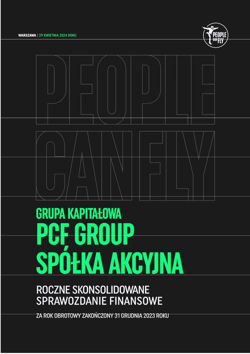 Cover of PCF Group Annual Consolidated Financial Statements: Fiscal Year 2023