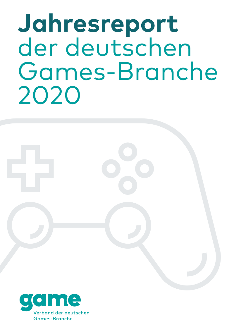 Cover of Jahresreport der deutschen Games-Branche 2020