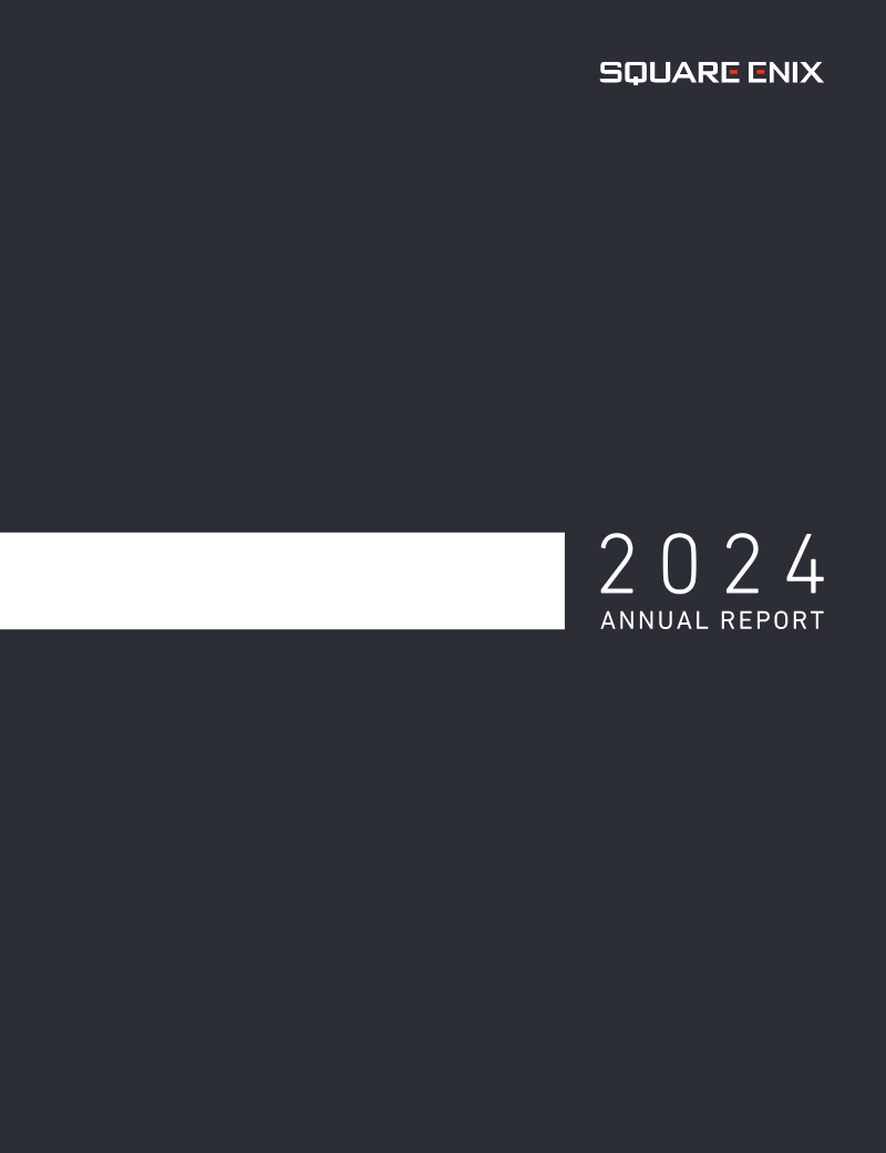 Cover of Square Enix Holdings Annual Report 2024