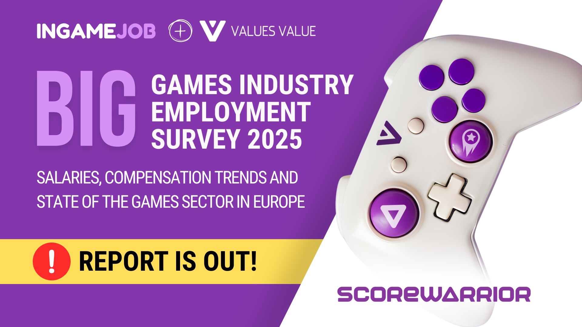Cover of The Big Games Industry Employment Survey 2025