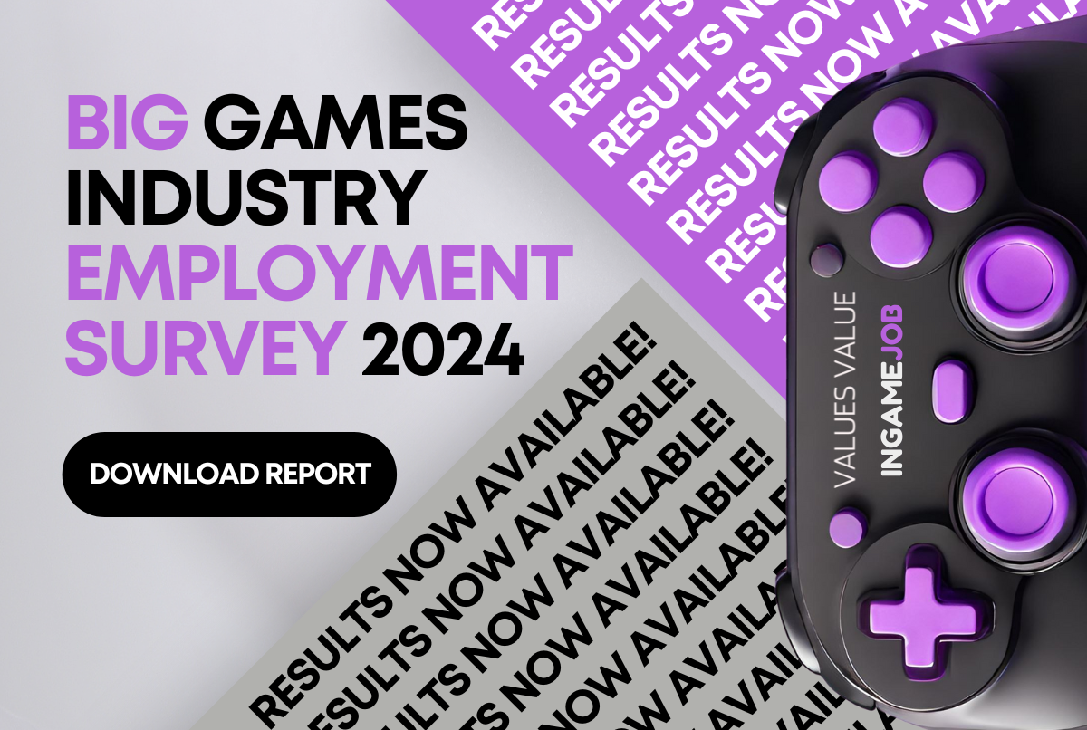 Cover of Big Games Industry Employment Survey 2024