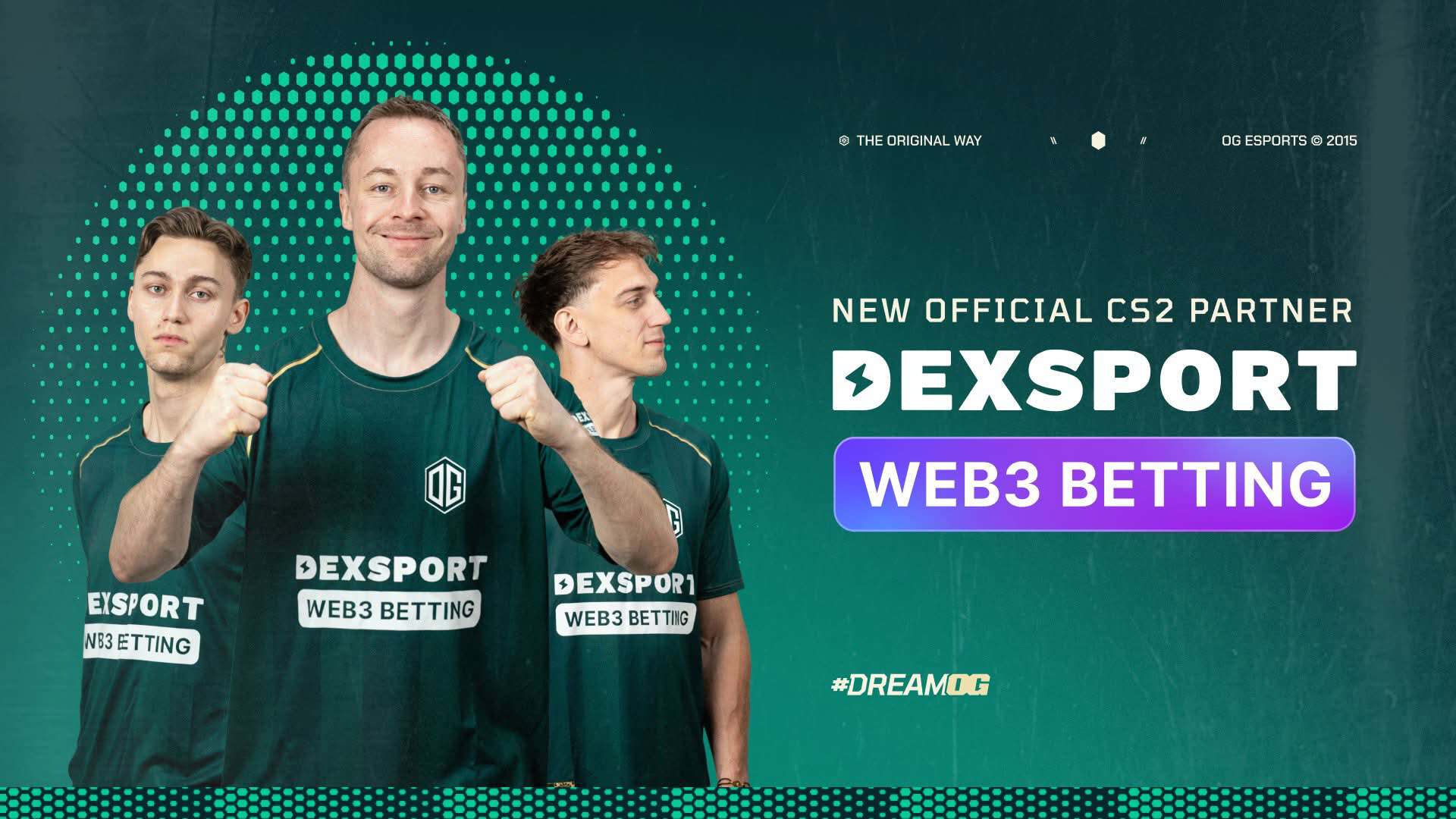 Cover of OG Esports Signs Dexsport as Headline Sponsor for CS2 Team