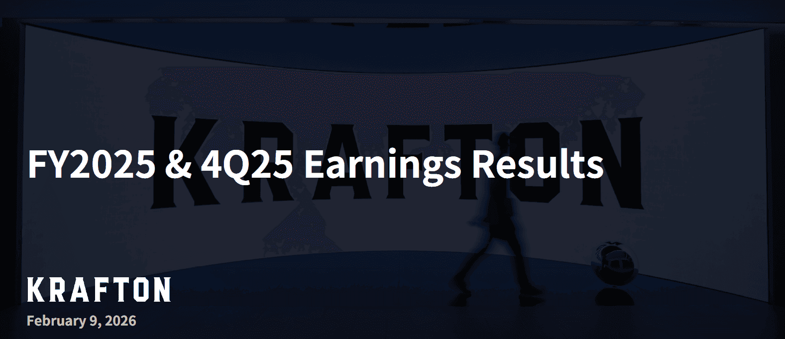 Cover of KRAFTON FY2025 and 4Q25 Earnings Results