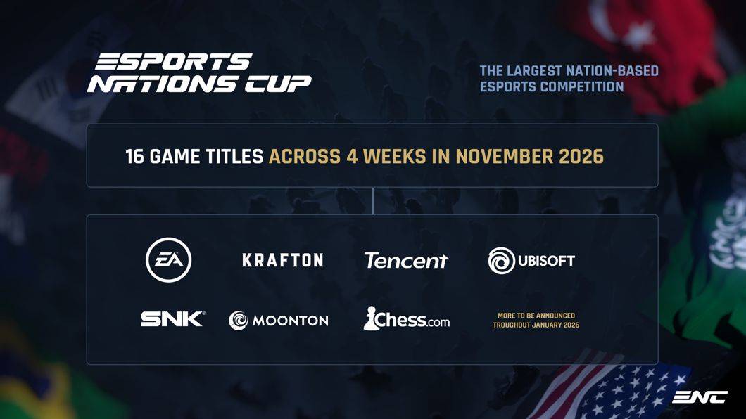 Cover of Esports Nations Cup 2026: Inaugural Competition Details