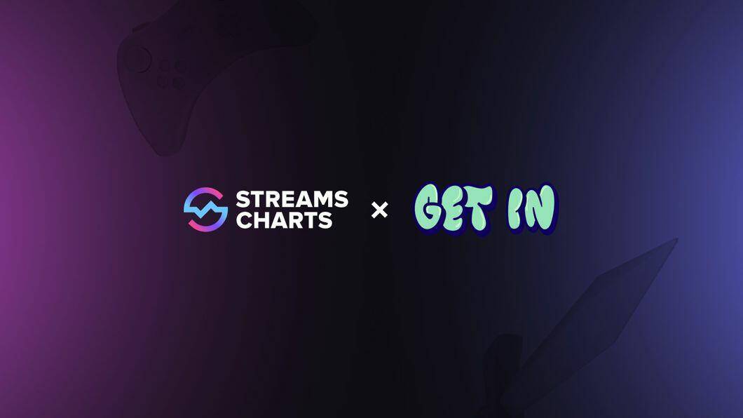 Cover of Streams Charts Partners With Get In