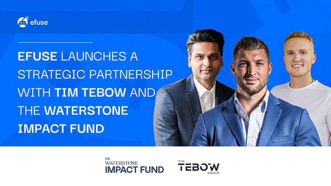Cover of Waterstone Impact Fund and The Tebow Group Partner With eFuse