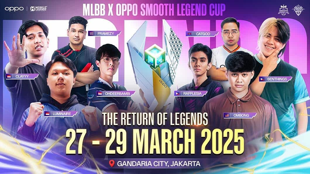 Cover of MOONTON Partners With OPPO for MLBB x OPPO Smooth Legend Cup APAC Grand Finals