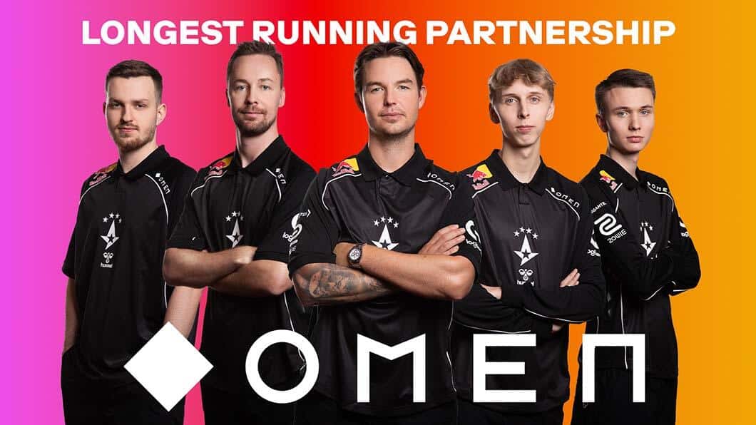 Cover of Astralis Renews Long-Standing Partnership with OMEN by HP