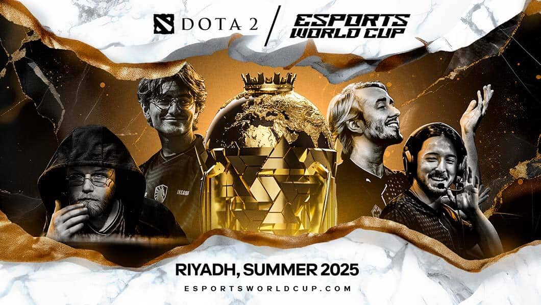 Cover of Dota 2 Confirmed for the Esports World Cup 2025