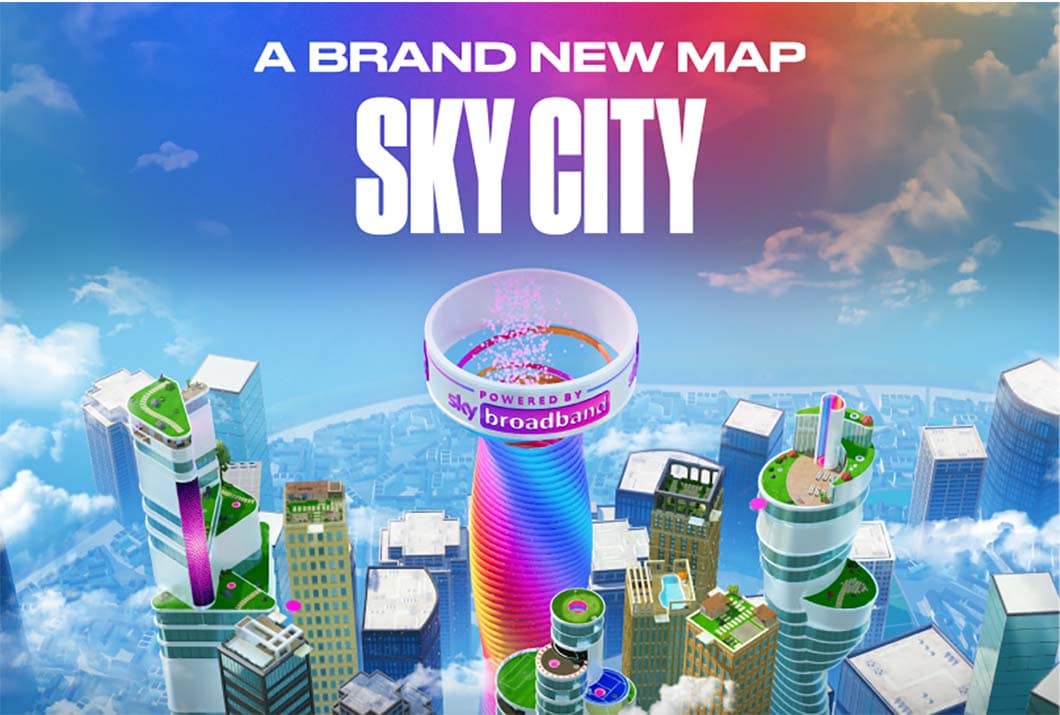 Cover of Guild Esports, Sky Broadband Launch Fortnite Map, ‘Sky City’