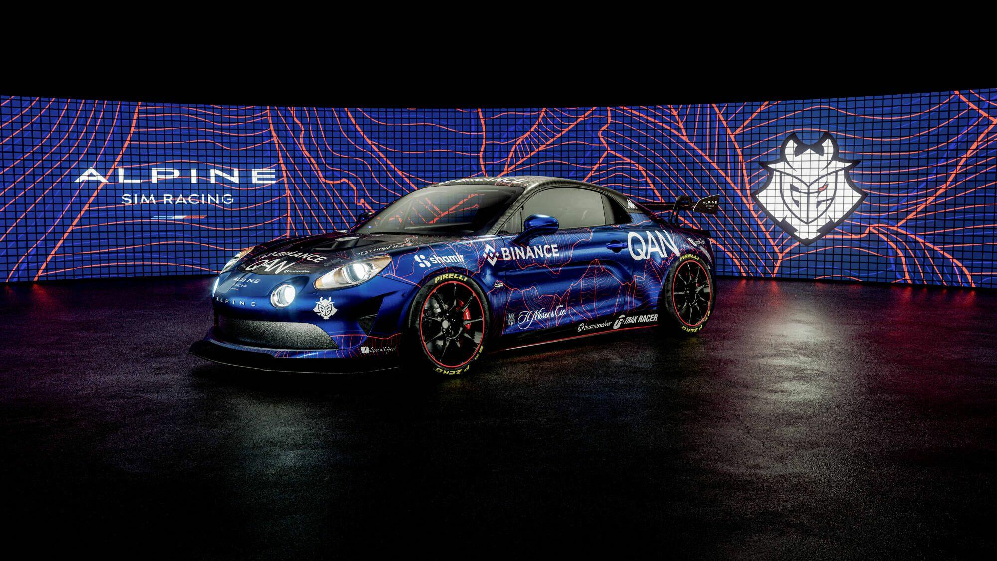 Cover of Alpine Sim Racing Partners With G2 Esports’ Sim Racing Division