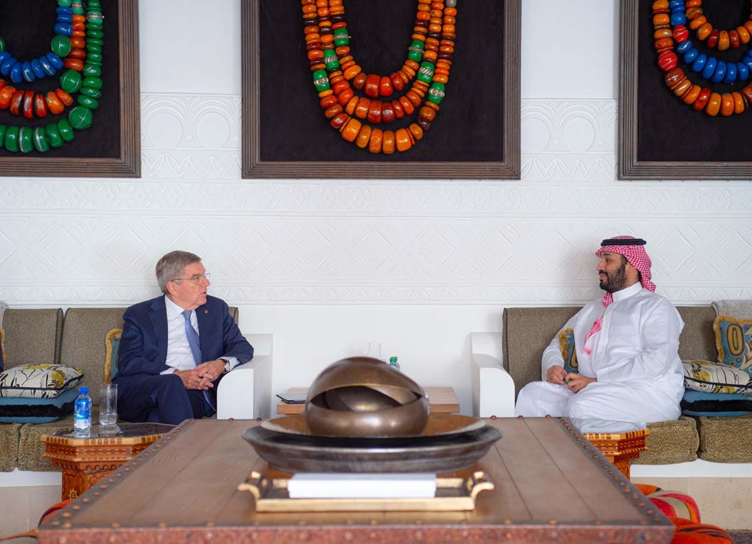 Cover of International Olympic Committee Signs 12-Year Deal With Saudi Arabia for Esports Olympic Games