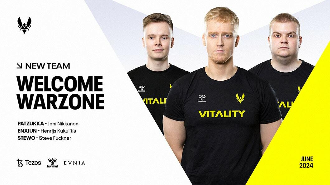 Cover of Team Vitality Signs Warzone Roster