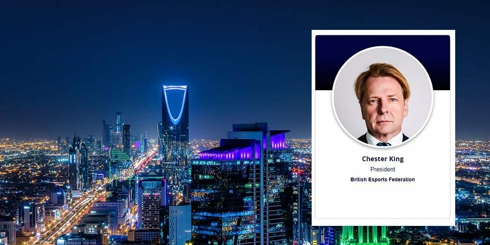 Cover of British Esports Federation President Heads to Riyadh for GREAT FUTURES