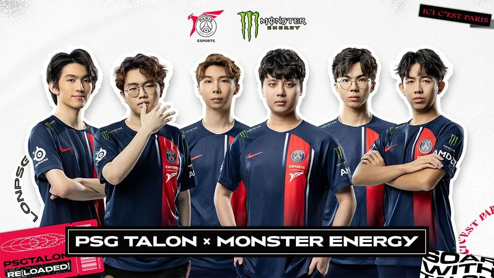Cover of PSG Talon Partners With Monster Energy