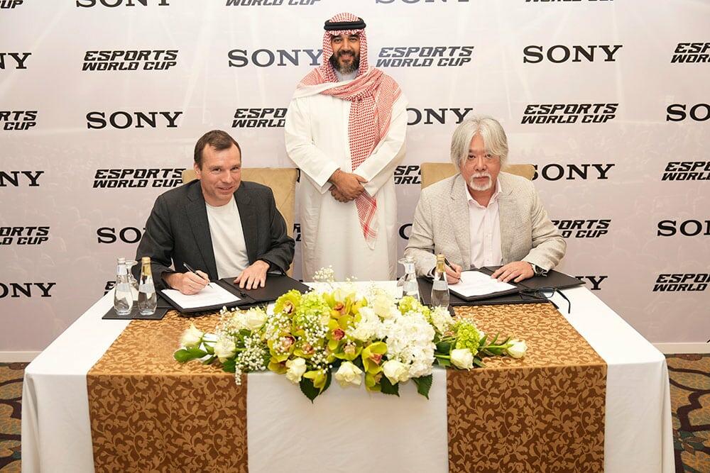 Cover of Sony Group Named Founding Partner of Esports World Cup