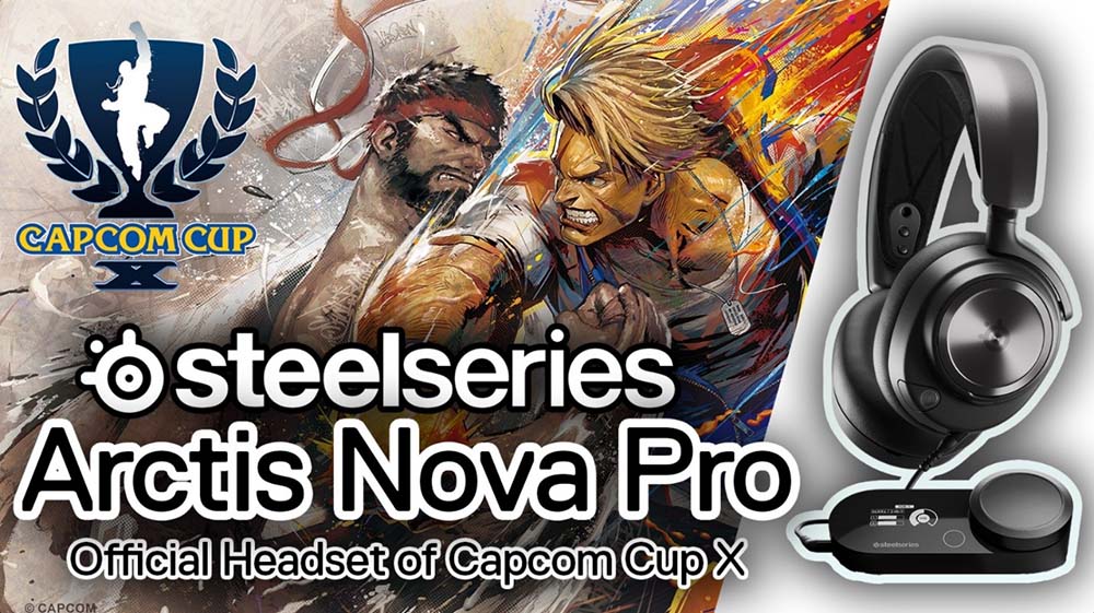 Cover of SteelSeries Partners With CAPCOM CUP X