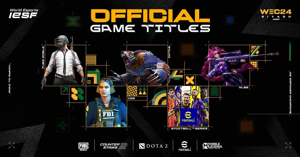 Cover of IESF Reveals World Esports Championship 2024 Titles
