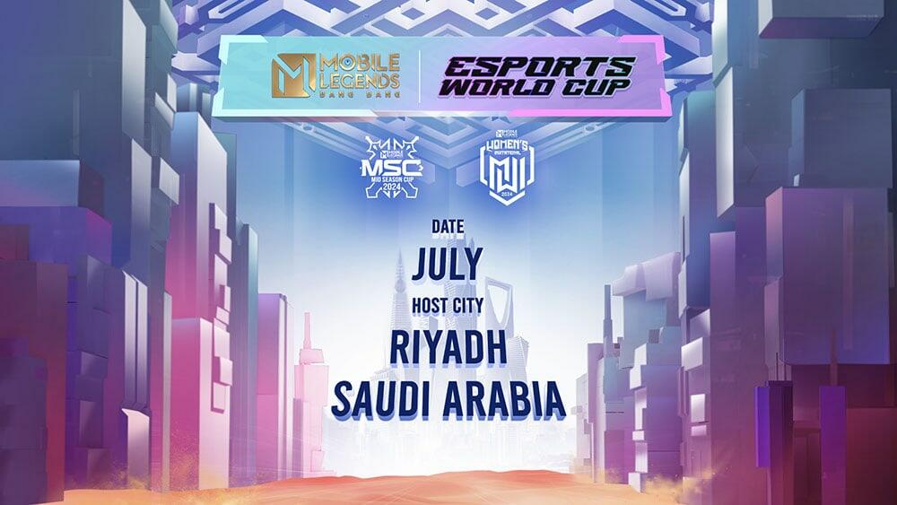 Cover of Mobile Legends: Bang Bang Coming to Esports World Cup