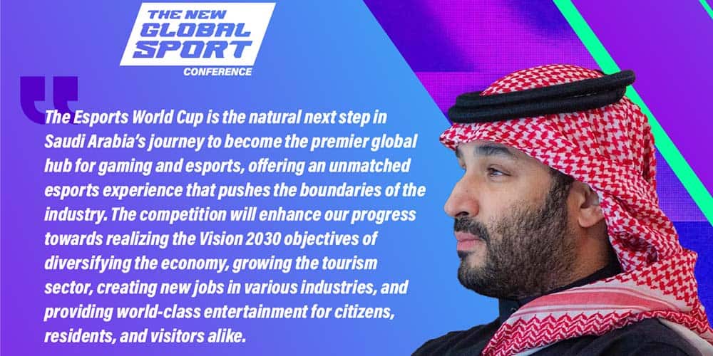 Cover of HRH Crown Prince MBS Reveals the Esports World Cup