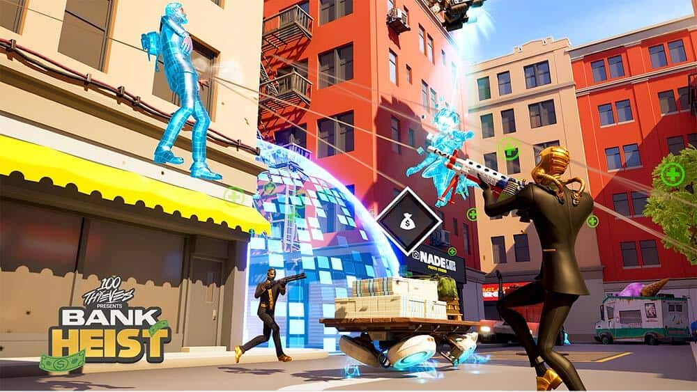 Cover of 100 Thieves to Launch Bank Heist for Fortnite