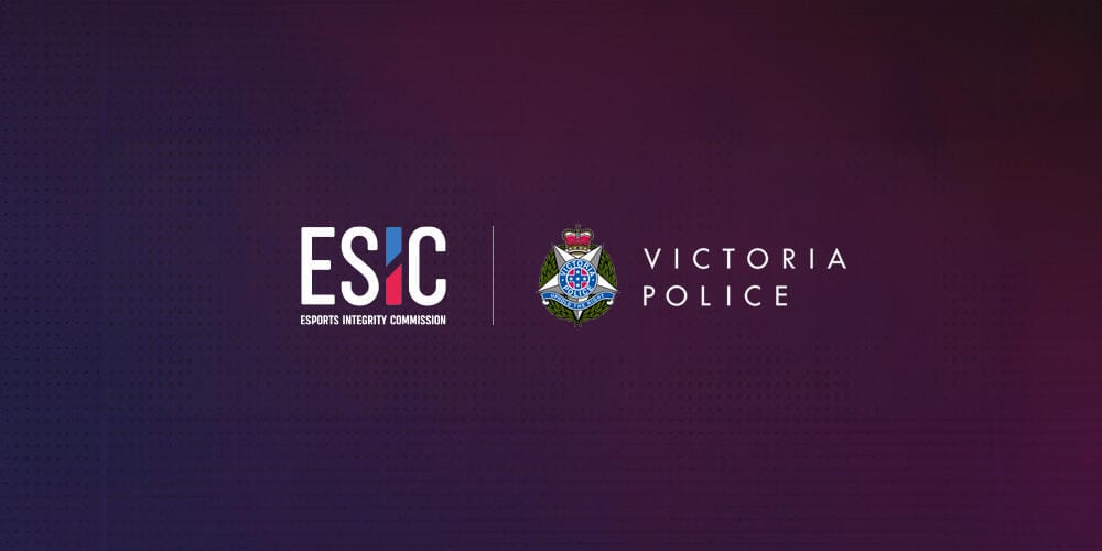 Cover of Victoria Police Partner With Esports Integrity Commission