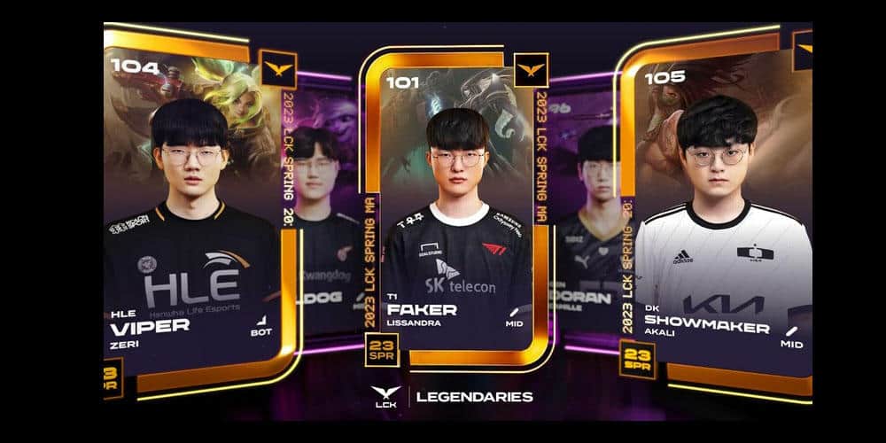 Cover of LCK Legendaries Trading Card Beta Service Launches
