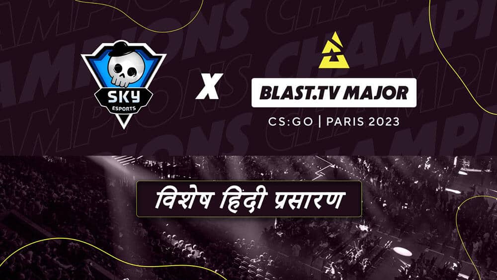 Cover of Skyesports Secures Hindi Broadcasting Rights for BLAST Paris Major