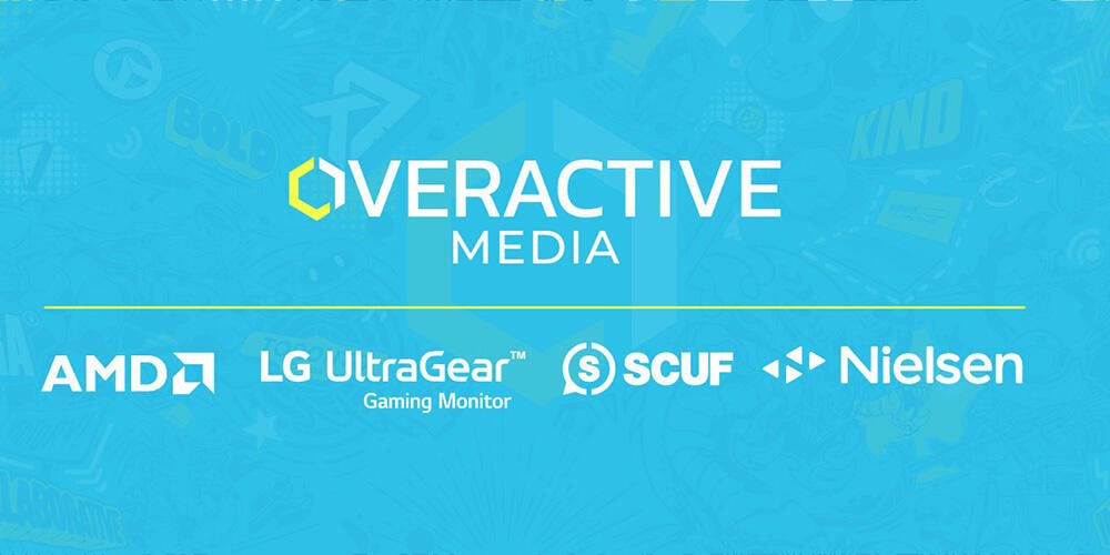 Cover of OverActive Media Signs New Deals With AMD and LG UltraGear, Renews With SCUF and Nielsen Sports