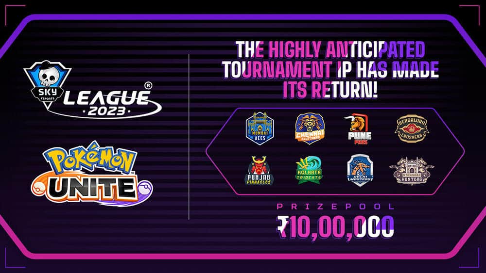 Cover of Skyesports League Returns With Pokémon UNITE