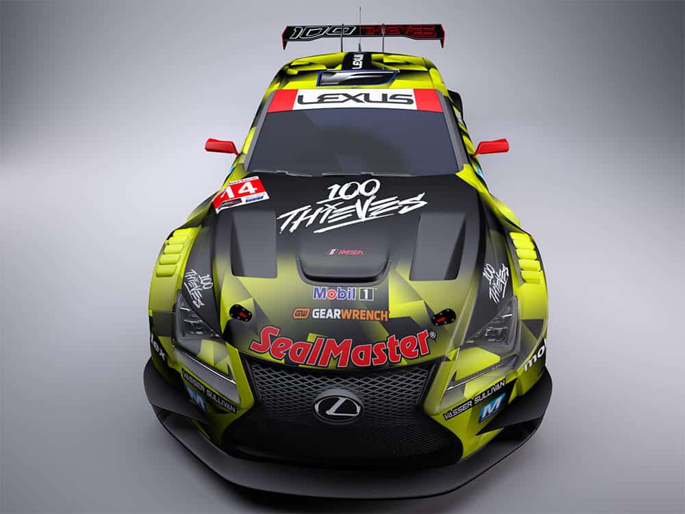 Cover of 100 Thieves and Lexus Activate at Acura Grand Prix of Long Beach