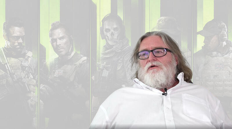 Cover of Valve Boss Gabe Newell Weighs in on Activision Blizzard Buyout