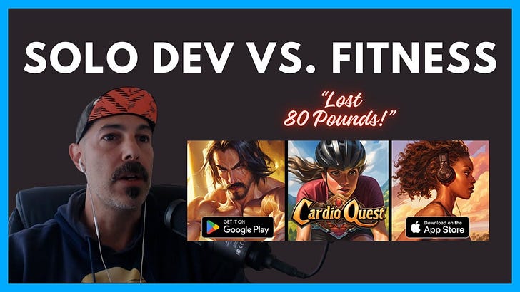 Cover of Solo Quest: From Peloton to Reinventing Fitness as a Solo Game Developer in 2025