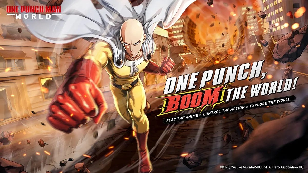 Cover of One Punch Man Punches to #1 Downloads