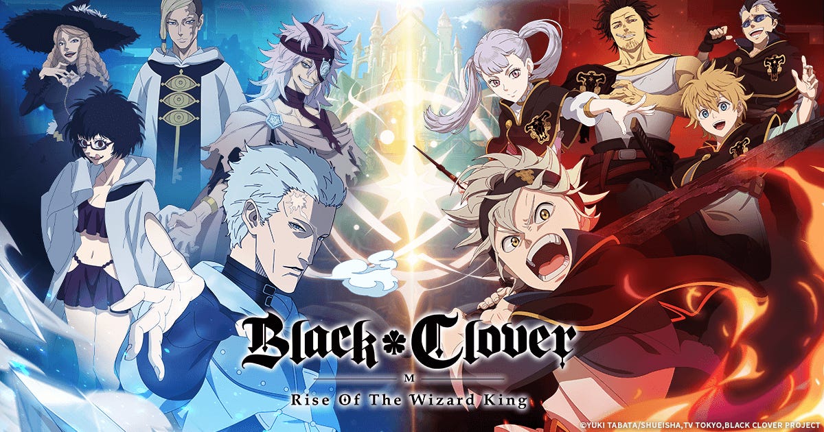 Cover of Garena's Black Clover M Bursts to #1 WW Downloads
