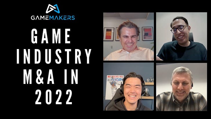 Cover of Game Industry M&A in 2022