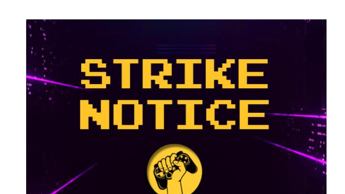 Cover of Video Game Actors to Go on Strike Over AI