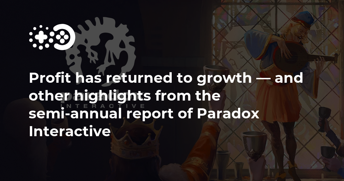 Cover of Paradox Interactive Semi-Annual Report H1 2026