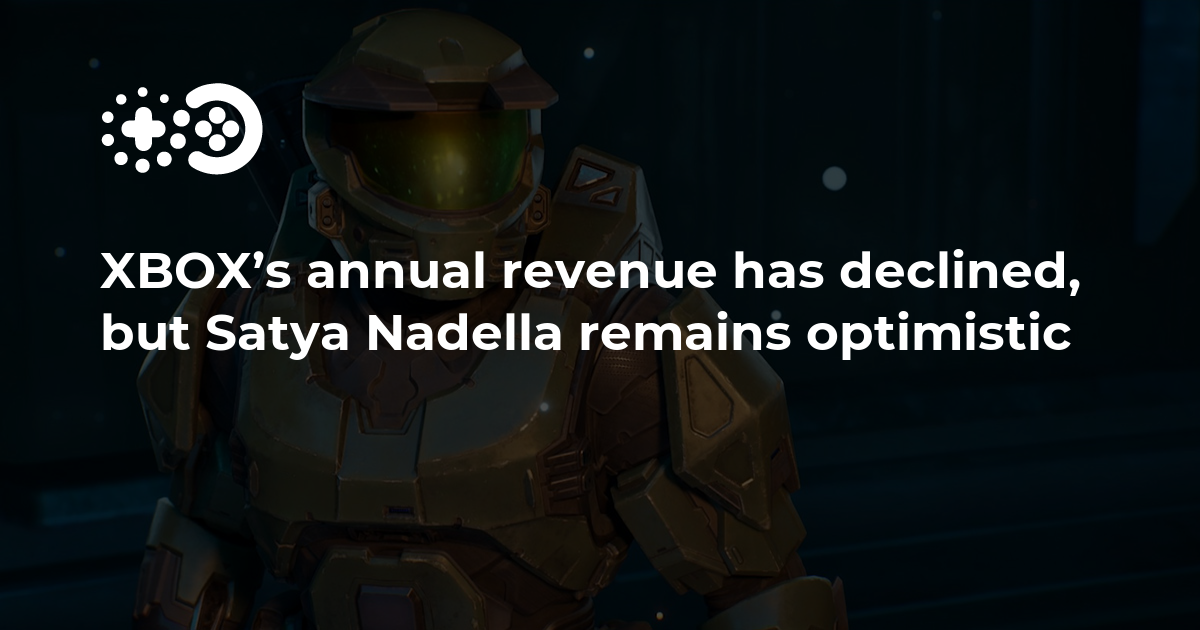 Cover of Xbox’s Annual Revenue Has Declined, but Satya Nadella Remains Optimistic