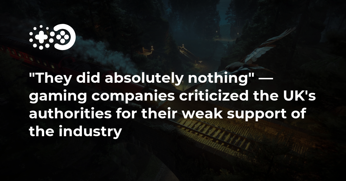 Cover of “They Did Absolutely Nothing”: Gaming Companies Criticize the UK Government