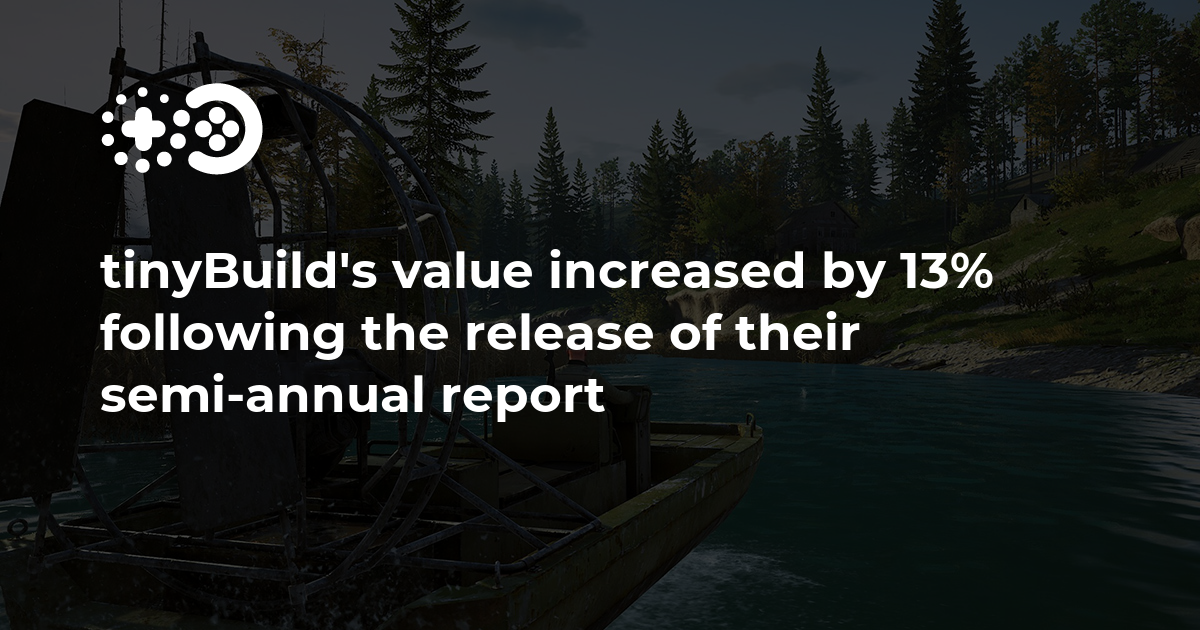 Cover of tinyBuild Value Increase Following Semi-Annual Report
