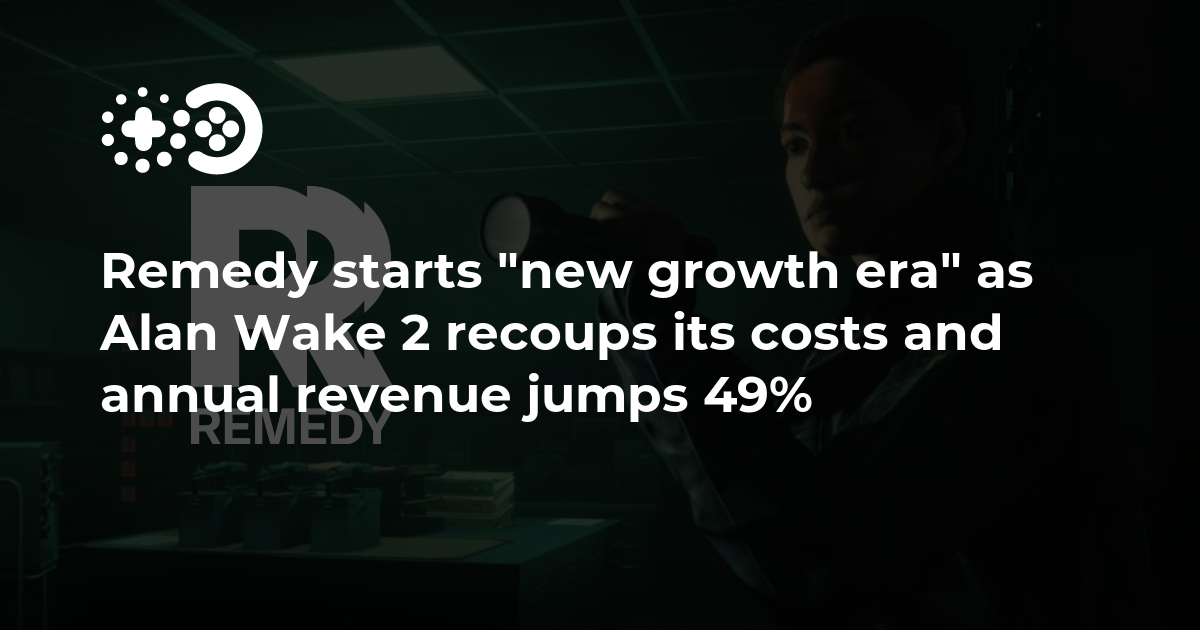 Cover of Remedy Entertainment 2024 Financial Results