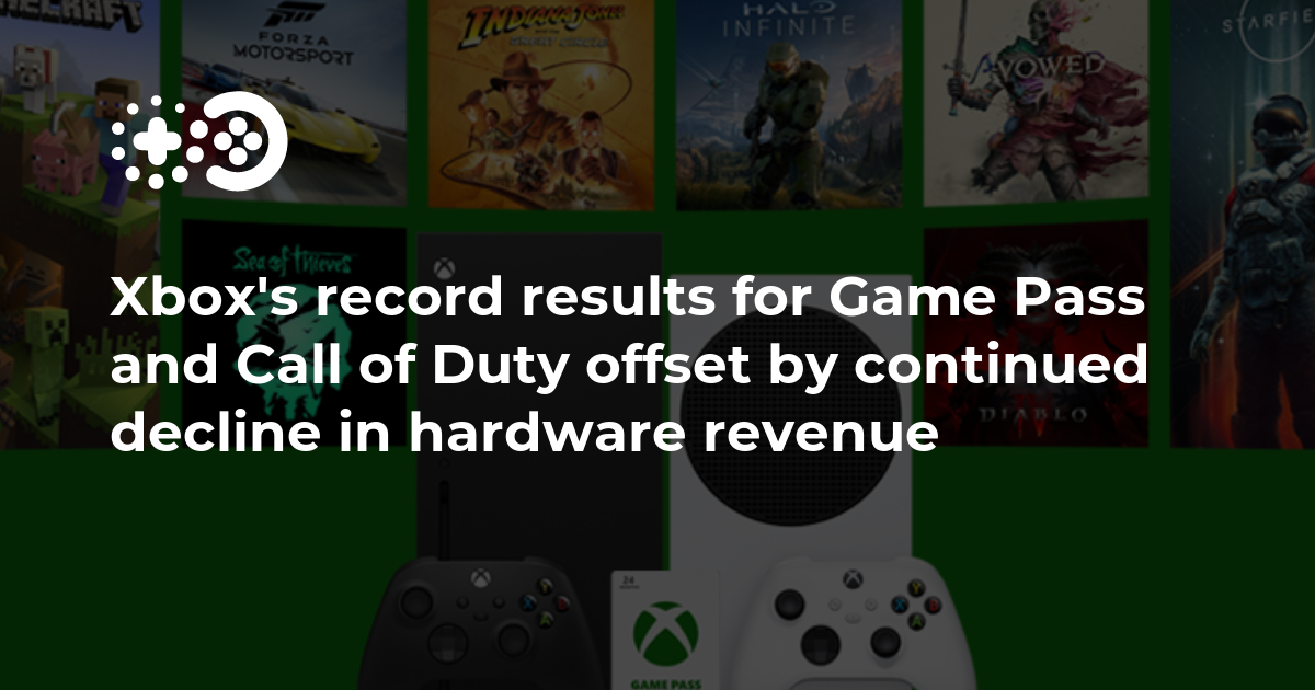 Cover of Xbox’s Record Results for Game Pass and Call of Duty Offset by Continued Decline in Hardware Revenue