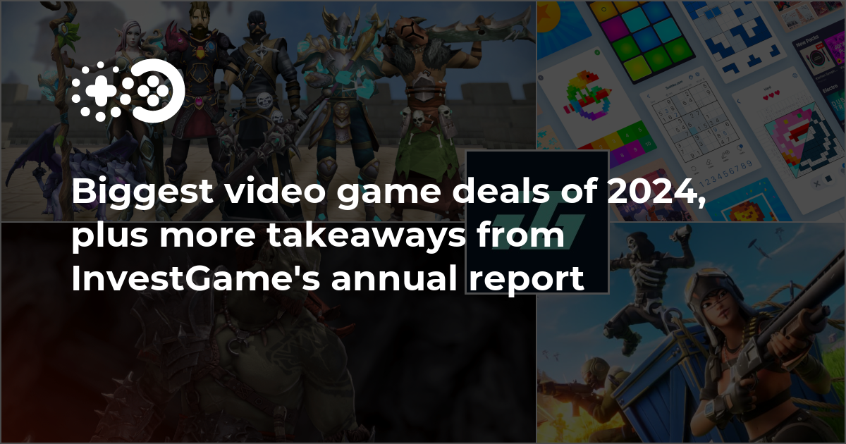 Cover of Annual Gaming Deals Report: 2024