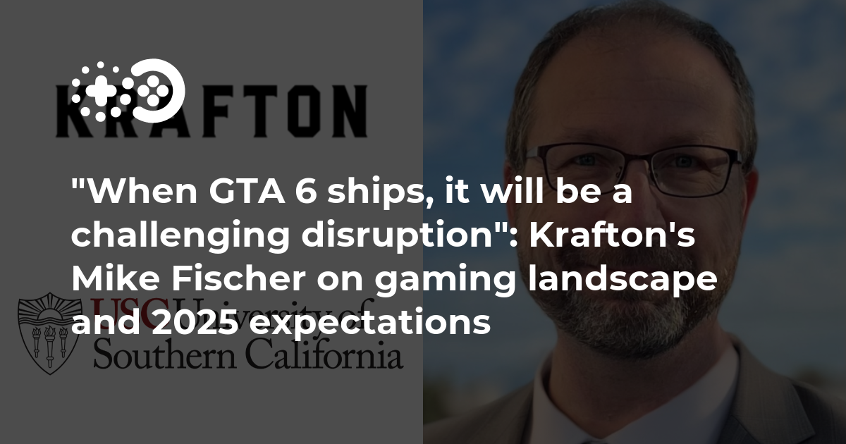 Cover of When GTA 6 Ships, It Will Be a Challenging Disruption: Mike Fischer on 2025 Expectations