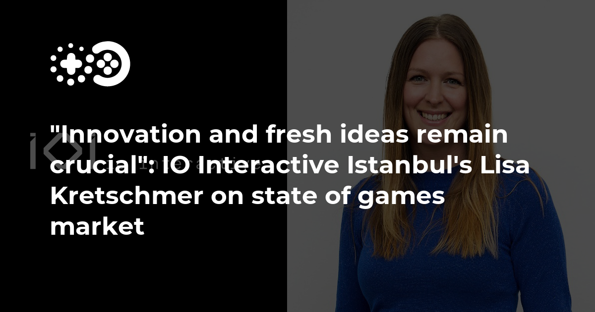 Cover of “Innovation and Fresh Ideas Remain Crucial”: IO Interactive Istanbul’s Lisa Kretschmer on State of Games Market