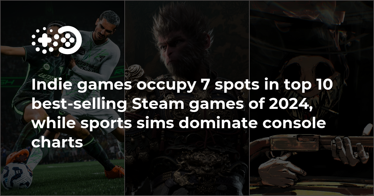 Cover of Best-Selling Video Games of 2024: Steam and Console Market Analysis